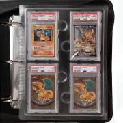 Άλμπουμ Καρτών Gemloader Premium Graded Card Binder για PSA, BGS & άλλες κάρτες ίσων διαστάσεων [28 Θέσεις 2X2] - Rich Auburn