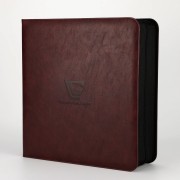 Άλμπουμ Καρτών Gemloader Premium Graded Card Binder για PSA, BGS & άλλες κάρτες ίσων διαστάσεων [28 Θέσεις 2X2] - Rich Auburn