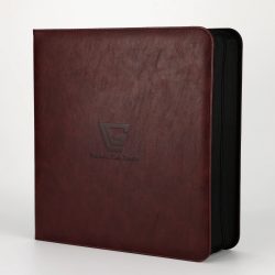 Άλμπουμ Καρτών Gemloader Premium Graded Card Binder για PSA, BGS & άλλες κάρτες ίσων διαστάσεων [28 Θέσεις 2X2] - Rich Auburn