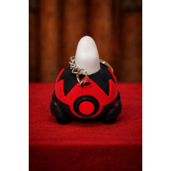 Pokemon 3D Printed Keychain Pokéball με κουμπί - Darkrai