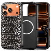 Θήκη Σιλικόνης Tech Protect Lamano Magsafe για Apple iPhone 17 Pro  - Leopard