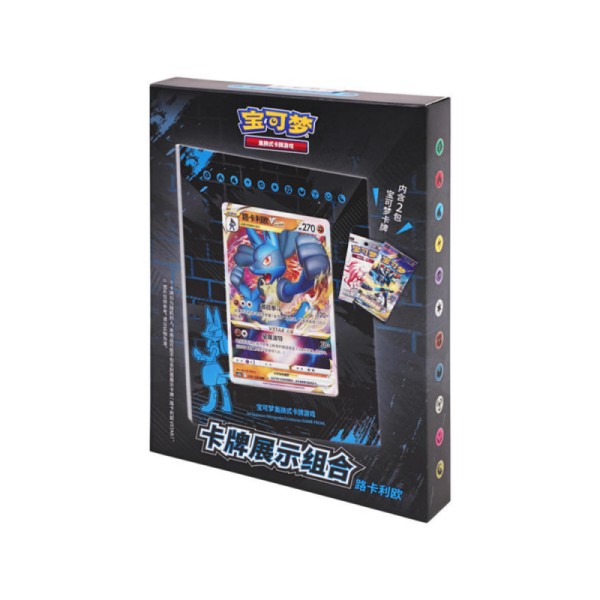 Pokémon TCG:  Card Display Set - Lucario - (Simplified Chinese)