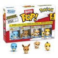 Funko Bitty POP! Pokémon series 4 (4‑Pack) – Συλλεκτικές Φιγούρες Squirtle, Eevee, Growlithe & Psyduck