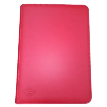 Άλμπουμ Καρτών Kaissa - 9-Pocket με φερμουάρ Zippered Binder (360 θέσεις - Red)