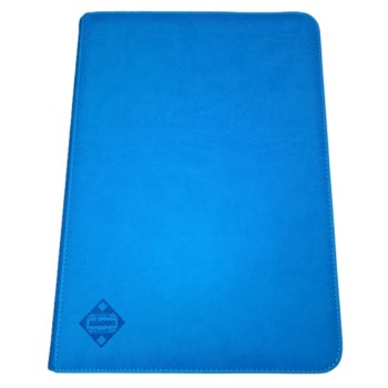 Άλμπουμ Καρτών Kaissa - 9-Pocket με φερμουάρ Zippered Binder (360 θέσεις - Light Blue)