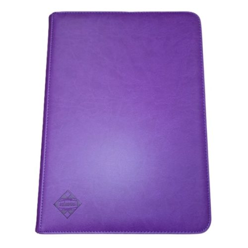 Άλμπουμ Καρτών Kaissa - 9-Pocket με φερμουάρ Zippered Binder (360 θέσεις - Purple)