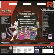 Pokémon TCG: League Battle Deck Team Rocket”s Mewtwo ex Box