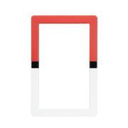 Stand για Graded cards (3D Printed)- Σχεδιο Poke Ball 