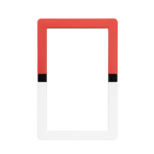 Stand για Graded cards (3D Printed)- Σχεδιο Poke Ball 