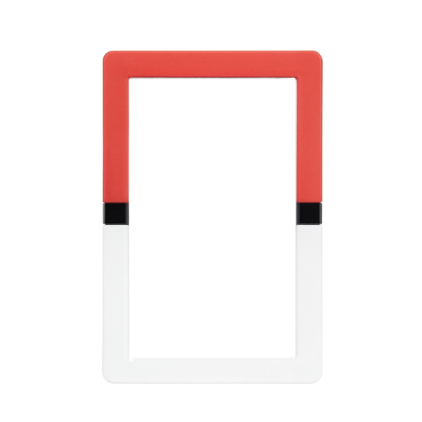 Stand για Graded cards (3D Printed)- Σχεδιο Poke Ball 