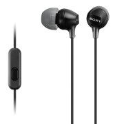 Ακουστικά Ενσύρματα Sony MDR-EX15AP In-ear Handsfree με Βύσμα 3.5mm - Black