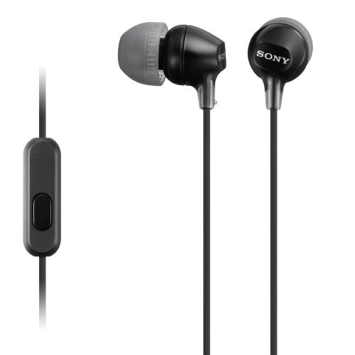 Ακουστικά Ενσύρματα Sony MDR-EX15AP In-ear Handsfree με Βύσμα 3.5mm - Black