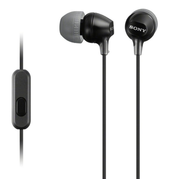Ακουστικά Ενσύρματα Sony MDR-EX15AP In-ear Handsfree με Βύσμα 3.5mm - Black