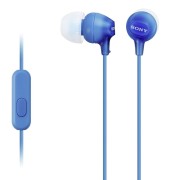 Ακουστικά Ενσύρματα Sony MDR-EX15AP In-ear Handsfree με Βύσμα 3.5mm - Blue