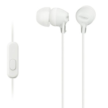 Ακουστικά Ενσύρματα Sony MDR-EX15AP In-ear Handsfree με Βύσμα 3.5mm - White