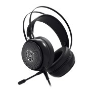 Zero ground HD-3700G SOJI v3.0 Over Ear Gaming Headset με σύνδεση 3.5mm - Black