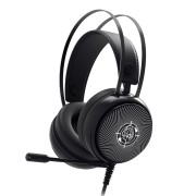 Zero ground HD-3700G SOJI v3.0 Over Ear Gaming Headset με σύνδεση 3.5mm - Black