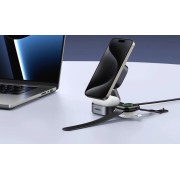 UGREEN W702 QI2 2IN1  Magnetic Magsafe Wireless Charger - Grey