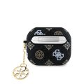 Σκληρή Θήκη Guess 4G Peony Charm για Apple AirPods 3 - Black