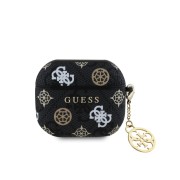 Σκληρή Θήκη Guess 4G Peony Charm για Apple AirPods 3 - Black