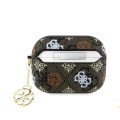 Σκληρή Θήκη Guess 4G Peony Charm για Apple AirPods 3 - Brown