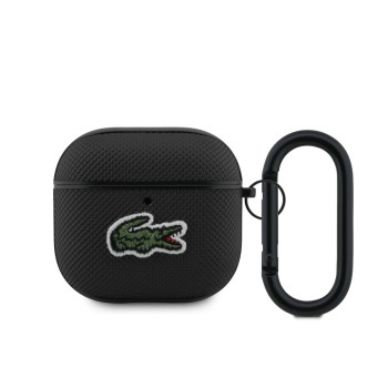 Σκληρή Θήκη Lacoste Petit Piqué Croc Logo Patch για Apple AirPods 4 - Black