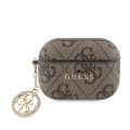 Σκληρή Θήκη Guess Charm για Airpods Pro 2 - Brown