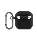 Θήκη Σιλικόνης Lacoste Croc Logo για Apple AirPods 4 - Black