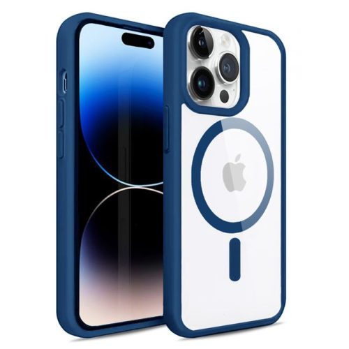 Θήκη Σιλικόνης Orso (MagSafe) για iPhone 14 Pro Max - Navy Blue