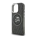 Θήκη Σιλικόνης με Magsafe Karl Lagerfeld Back Cover IML για iPhone 15 Pro - Black