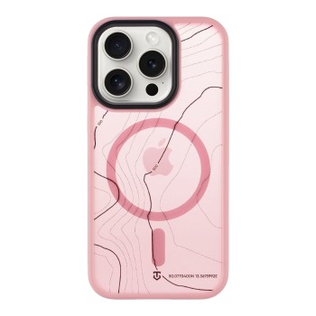 Σκληρή Θήκη Tactical Back Cover MagForce Hyperstealth με Magsafe για iPhone 15 Pro - Pink Panther
