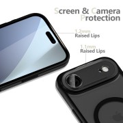 Θήκη Σιλικόνης Tech Protect Magcam Magsafe για iPhone Air- Matte Black