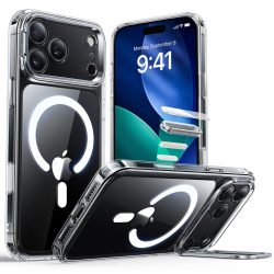 Θήκη Σιλικόνης ESR Classic Hybrid Kickstand Magsafe για Apple Apple iPhone 17/18 Pro Max - Clear 