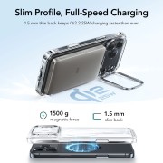 Θήκη Σιλικόνης ESR Classic Hybrid Kickstand με MagSafe για Apple iPhone 17 Pro - Clear 