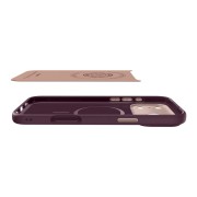 Θήκη Σιλικόνης Spigen Nano Pop Mag Magsafe για Apple iPhone 17 Pro Max - Burgundy Bean