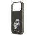 Θήκη Σιλικόνης Karl Lagerfeld Back Cover IML Aquarelle Karl and Choupette για Apple iPhone 17/18 Pro Max - Black