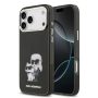 Θήκη Σιλικόνης Karl Lagerfeld Back Cover IML Aquarelle Karl and Choupette για Apple iPhone 17/18 Pro Max - Black