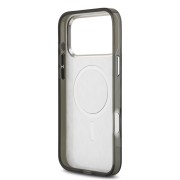 Θήκη Σιλικόνης Karl Lagerfeld Back Cover με MagSafe IML Leopard για iPhone 17 Pro Max - Grey