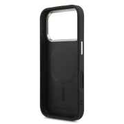 Θήκη Σιλικόνης Karl Lagerfeld Back Cover με MagSafe RSG Logo για iPhone 17 Pro Max - Black