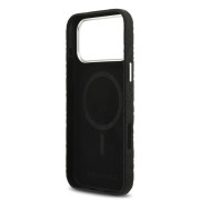 Σκληρή Θήκη Karl Lagerfeld Back Cover Grained Repeated Logo για iPhone 17 Pro Max - Black