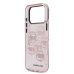 Σκληρή Θήκη Karl Lagerfeld Back Cover IML Multi K&CH Heads για iPhone 17 Pro Max - Pink