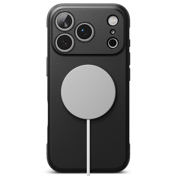 Θήκη Σιλικόνης Rinkge Onyx Magnetic Magsafe για Apple iPhone 17 Pro - Black