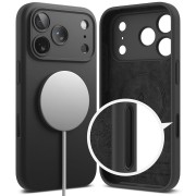 Θήκη Σιλικόνης Ringke Silicone Magnetic Magsafe για Apple iPhone 17 Pro Max - Black