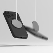 Θήκη Σιλικόνης Ringke Silicone Magnetic Magsafe για Apple iPhone 17 Pro Max - Black