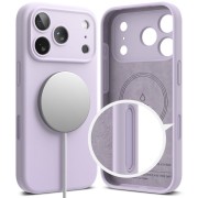 Θήκη Σιλικόνης Ringke Silicone Magnetic Magsafe για Apple iPhone 17 Pro Max -  Light Purple