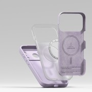 Θήκη Σιλικόνης Ringke Silicone Magnetic Magsafe για Apple iPhone 17 Pro Max -  Light Purple