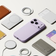 Θήκη Σιλικόνης Ringke Silicone Magnetic Magsafe για Apple iPhone 17 Pro Max -  Light Purple