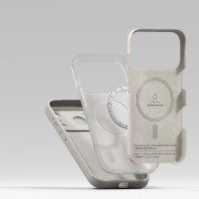 Θήκη Σιλικόνης Ringke Silicone Magnetic Magsafe για Apple iPhone 17 Pro Max - Stone