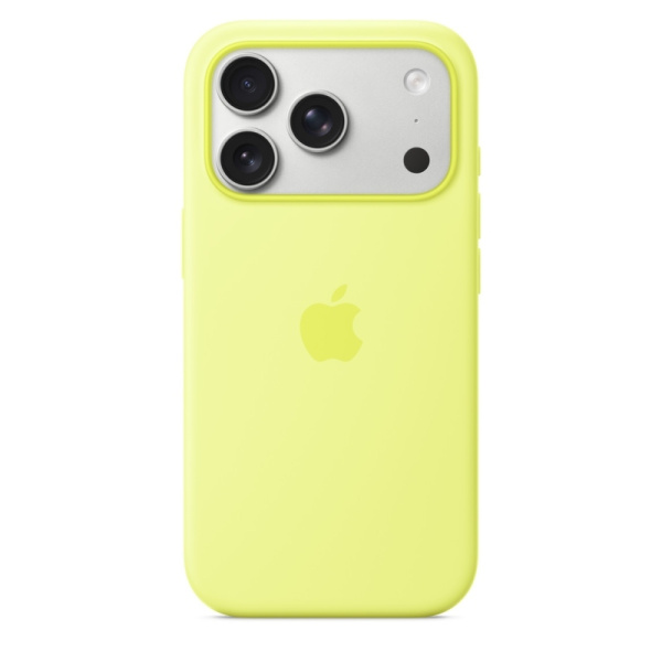 Θήκη Σιλικόνης Apple με Magsafe για Apple iPhone 17 pro - Neon Yellow