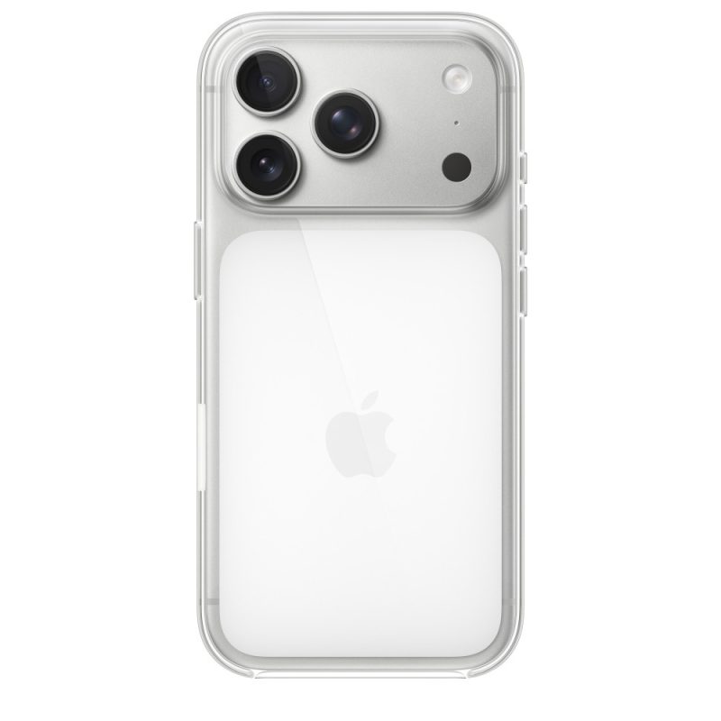 Θήκη Σιλικόνης Apple με Magsafe για Apple iPhone 17 pro - Clear